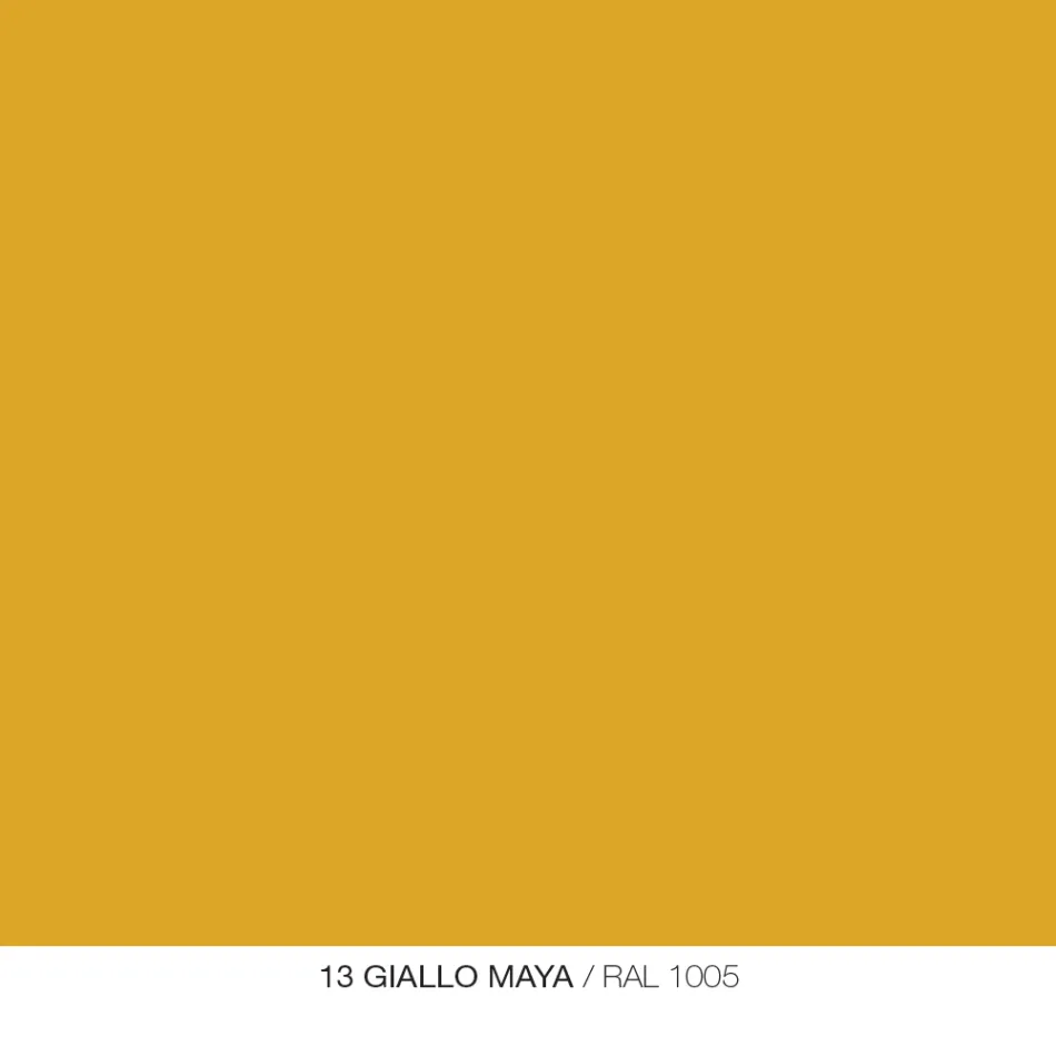 Kulatý kovový konferenční stolek, design v různých barvách a 2 velikostech - Olesya Viadurini