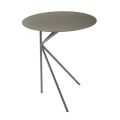 Kulatý kovový konferenční stolek, design v různých barvách a 2 velikostech - Olesya