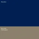 Moderní konferenční stolek s nízkým designem, modrý nebo vínový s prstenem - Lok Viadurini