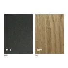 Moderní transformační konferenční stolek ze dřeva a kovu vyrobený v Itálii - Fabio Viadurini