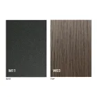 Moderní transformační konferenční stolek ze dřeva a kovu vyrobený v Itálii - Fabio Viadurini