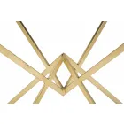 Konferenční stolek obdélníkového designu ze železa a skla - Rosie Viadurini