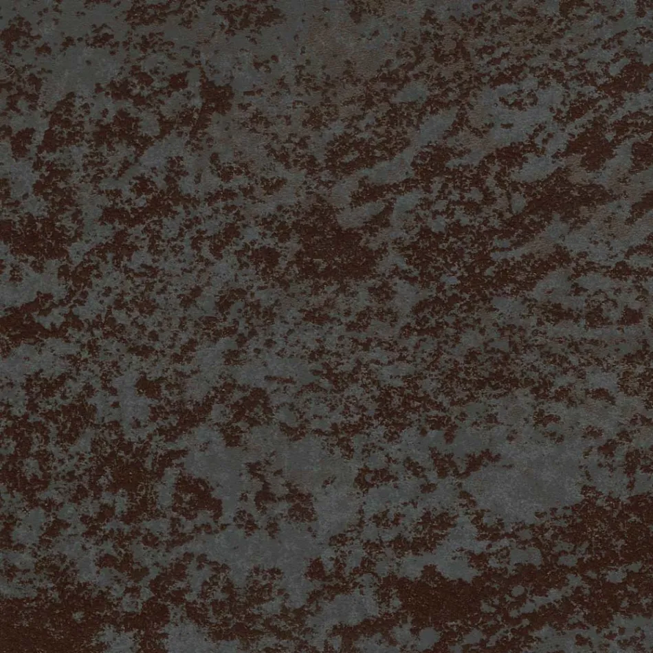 Kulatý konferenční stolek ze šikmého kovu a keramiky 3 velikosti – Coriko Viadurini