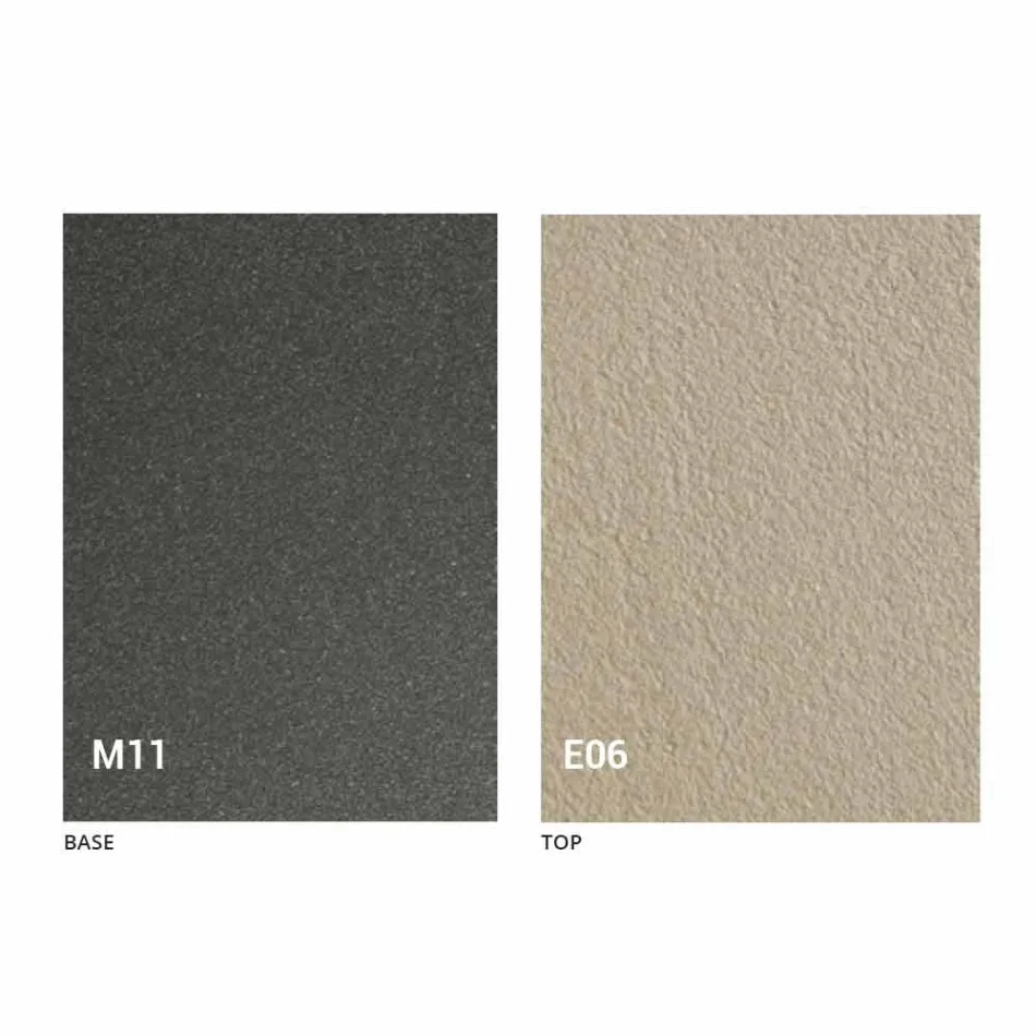 Transformovatelný konferenční stolek s efektem malty Top vyrobený v Itálii - romantický Viadurini