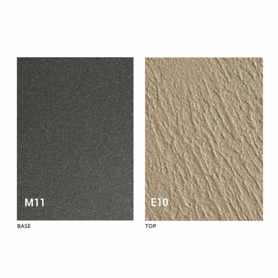 Transformovatelný konferenční stolek s efektem malty Top vyrobený v Itálii - romantický Viadurini