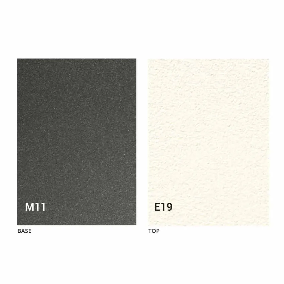 Transformovatelný konferenční stolek s efektem malty Top vyrobený v Itálii - romantický Viadurini