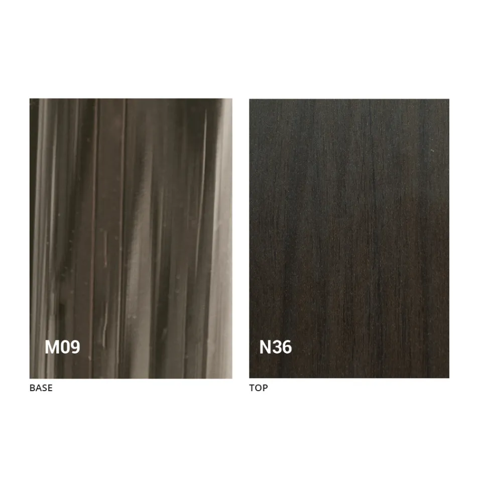 Moderní transformační konferenční stolek ze dřeva a kovu vyrobený v Itálii - Gabri Viadurini