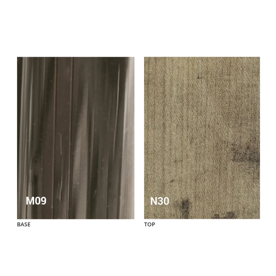 Moderní transformační konferenční stolek ze dřeva a kovu vyrobený v Itálii - Gabri Viadurini