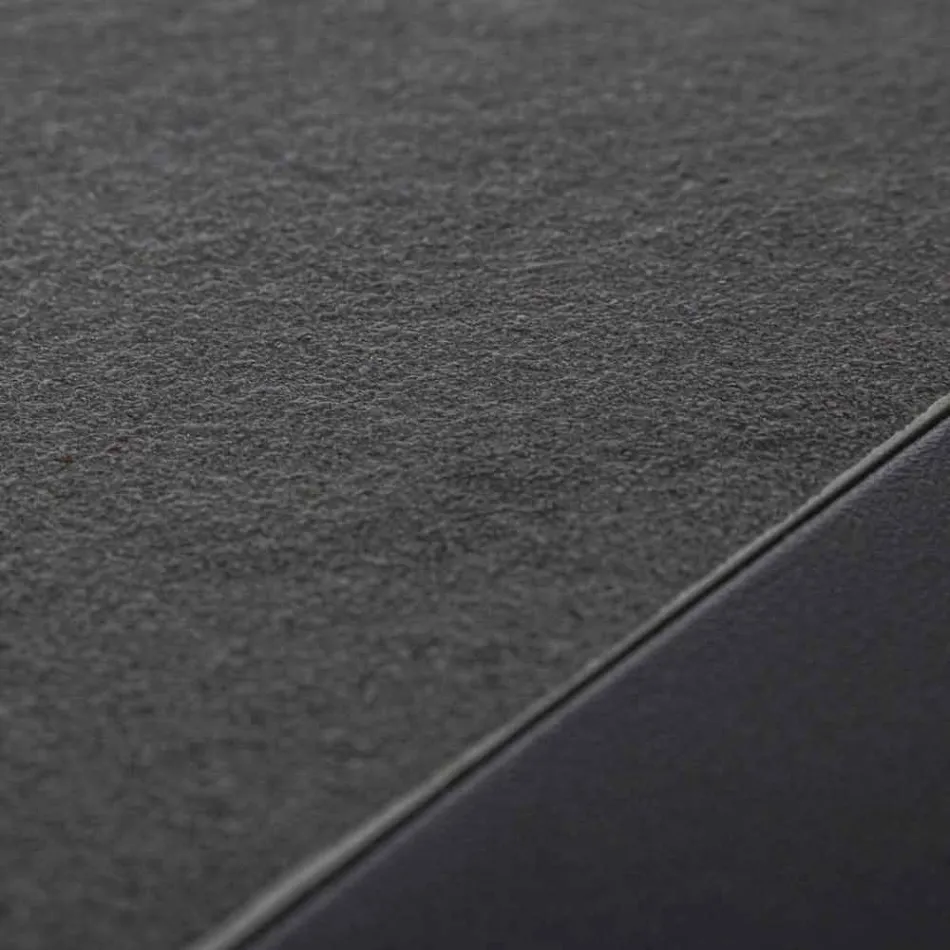 Venkovní konferenční stolek s hliníkovou základnou a keramickou deskou - Maino Viadurini