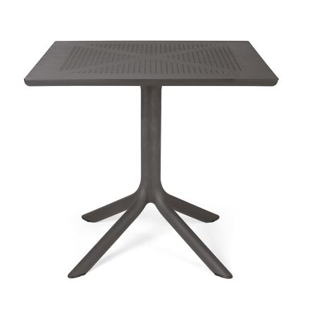 Venkovní konferenční stolek s perforovanou polypropylenovou deskou - vidlička Viadurini