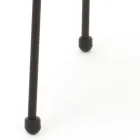 Venkovní ocelový konferenční stolek s designovou skleněnou deskou - Spumolizia Viadurini