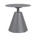 Venkovní konferenční stolek z lakovaného hliníku se zaoblenou deskou, Homemotion - Tafari