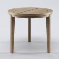 Venkovní konferenční stolek ze dřeva Iroko Made in Italy - Brig
