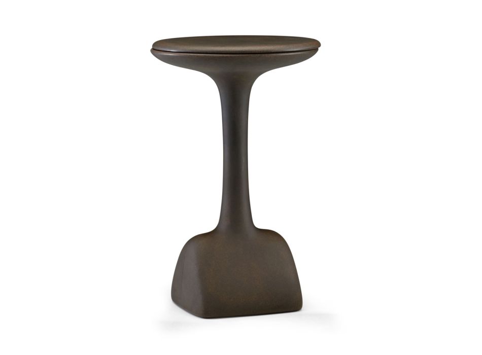 Venkovní konferenční stolek z barevného polyetylenu 96 cm Made in Italy - Uliveto Viadurini