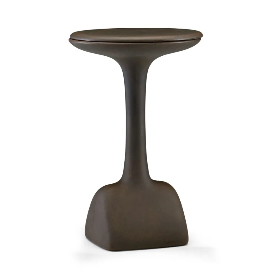 Venkovní konferenční stolek z barevného polyetylenu 96 cm Made in Italy - Uliveto Viadurini