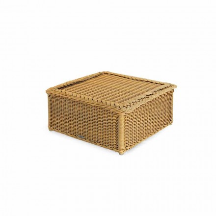 Stůl pro venkovní použití vyrobeny výhradně z polyetylenu splétané ruky Matt Viadurini