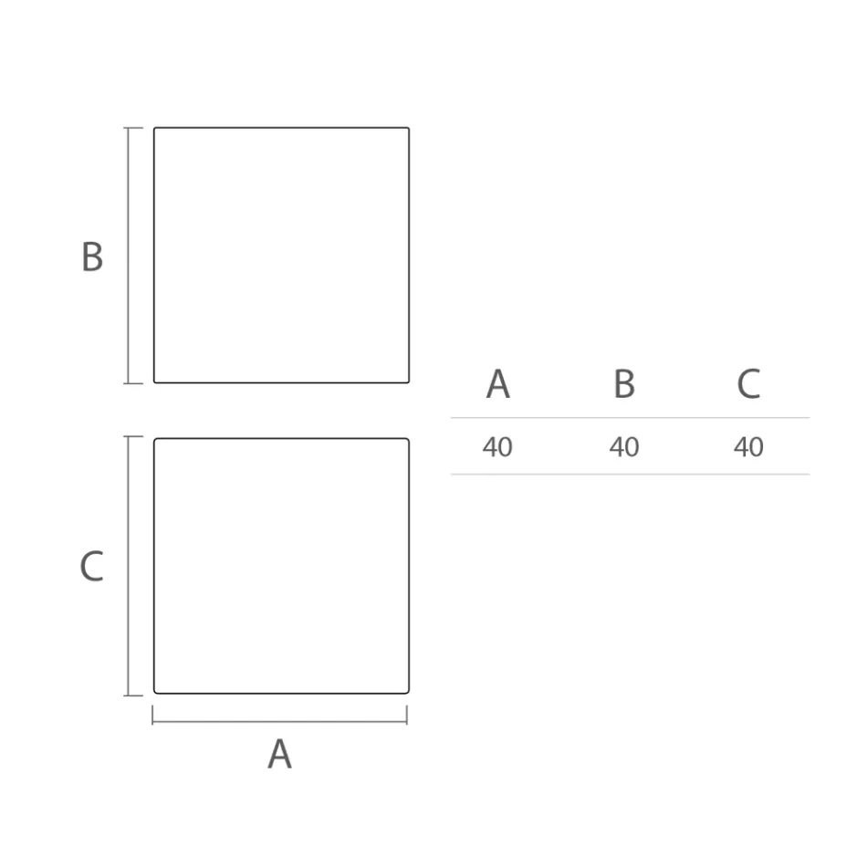 Světlý venkovní konferenční stolek z bílého polyetylenu Vyrobeno v Itálii - Derti Viadurini