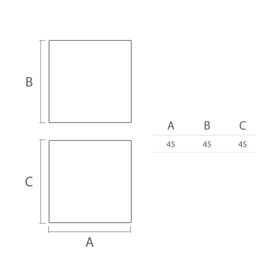 Světlý venkovní konferenční stolek z bílého polyetylenu Vyrobeno v Itálii - Derti Viadurini