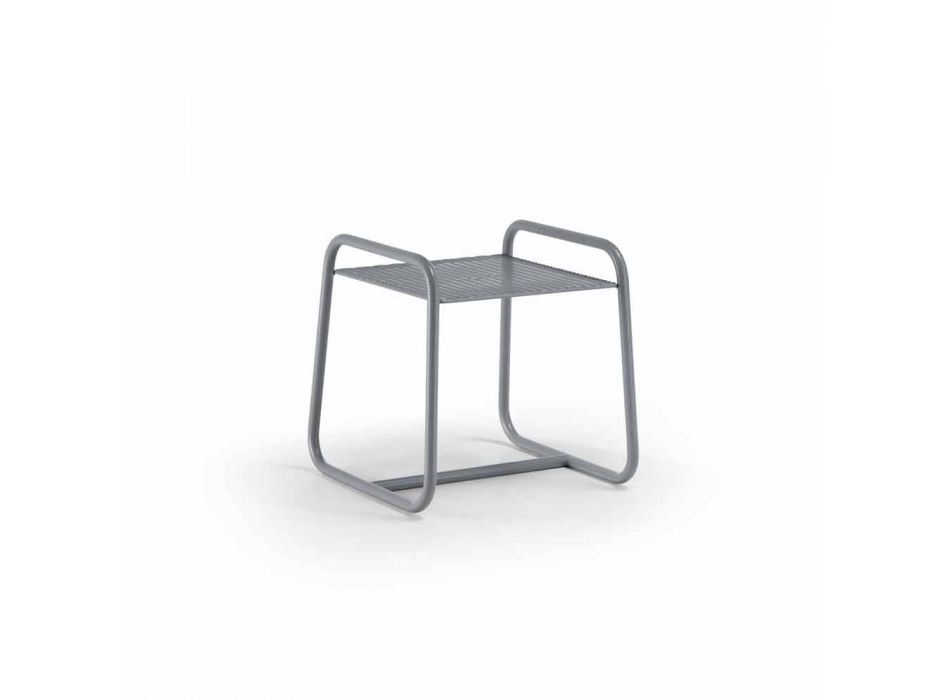 Moderní designový barevný kovový konferenční stolek do obývacího pokoje - Karol Viadurini