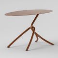 Vzácný venkovní konferenční stolek z lakovaného kovu vyrobený v Itálii - Lubeck