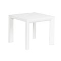 Čtvercový venkovní konferenční stolek malovaný hliník, Homemotion 2 kusy - Marius