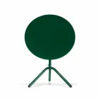 Kulatý venkovní kovový a plechový stůl vyrobený v Itálii - Alberic Viadurini