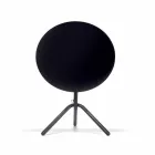 Kulatý venkovní kovový a plechový stůl vyrobený v Itálii - Alberic Viadurini