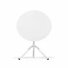 Kulatý venkovní kovový a plechový stůl vyrobený v Itálii - Alberic Viadurini