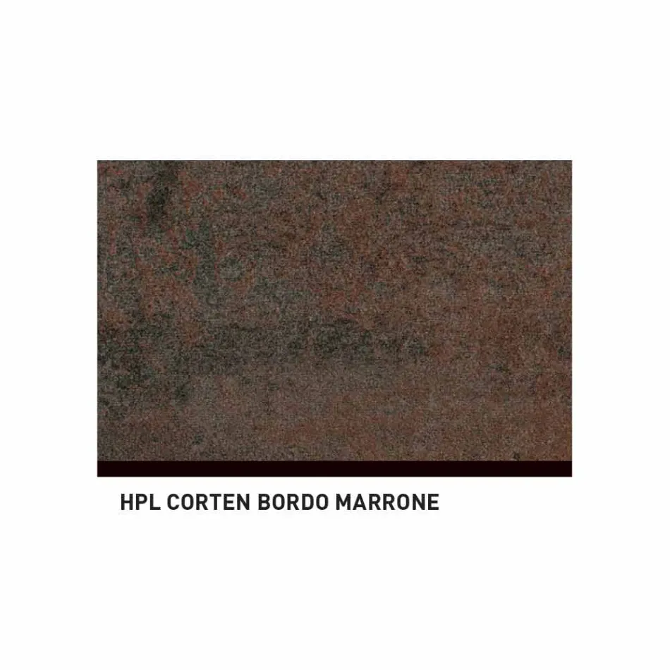 Varaschin systém venkovní designový stůl z lakovaného hliníku Viadurini