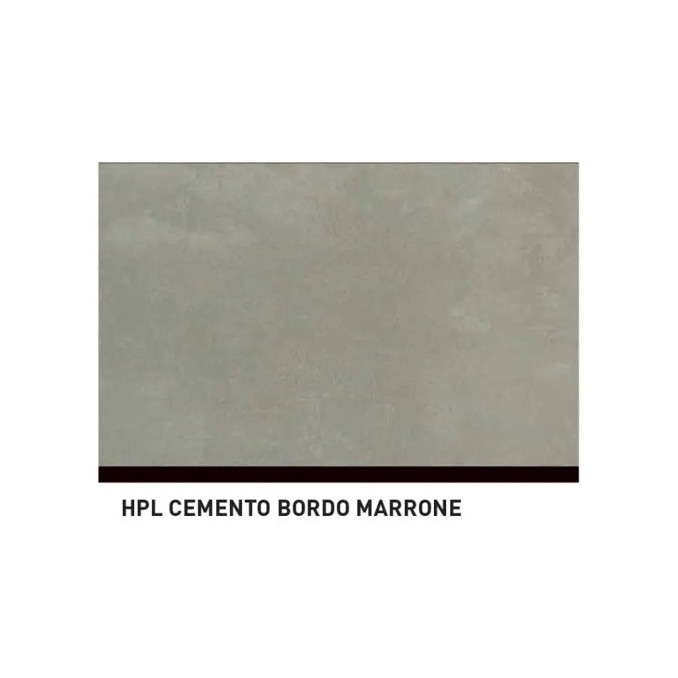 Varaschin systém venkovní designový stůl z lakovaného hliníku Viadurini