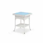 Coffee Garden 56x56 cm ručně tkané polyethylen Chad Viadurini