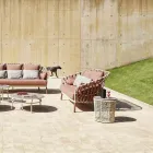 Podstavec zahradního konferenčního stolku z hliníku Made in Italy - Emma by Varaschin Viadurini