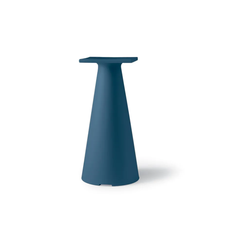 Podstavec zahradního konferenčního stolku z polyetylenu a desky HPL Made in Italy - Lucy Viadurini