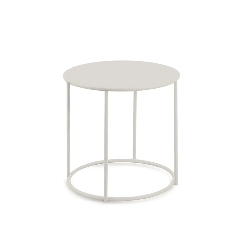 Zahradní konferenční stolek z pozinkované oceli různých velikostí Made in Italy - Brienne Viadurini