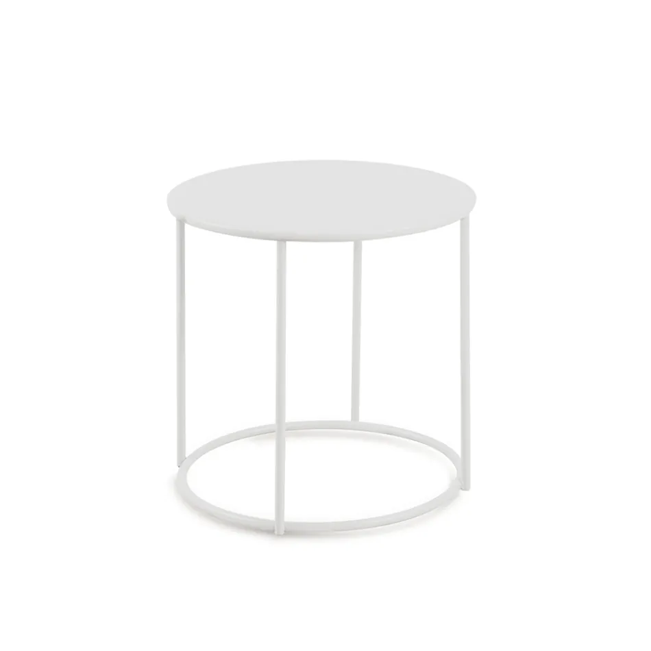 Zahradní konferenční stolek z pozinkované oceli různých velikostí Made in Italy - Brienne Viadurini