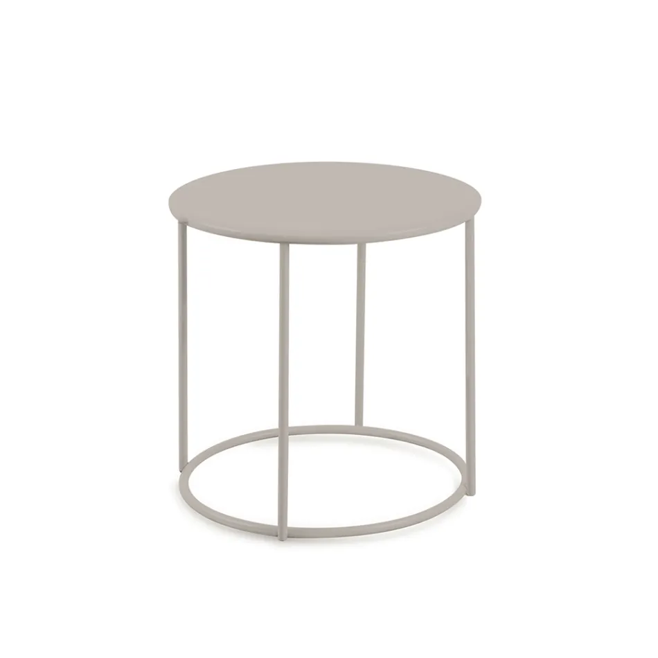 Zahradní konferenční stolek z pozinkované oceli různých velikostí Made in Italy - Brienne Viadurini