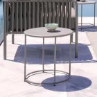 Zahradní konferenční stolek z pozinkované oceli různých velikostí Made in Italy - Brienne Viadurini