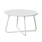 Zahradní konferenční stolek z pozinkované oceli Made in Italy - Brienne Viadurini