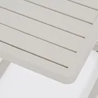 Zahradní konferenční stolek z lakovaného hliníku, Homemotion, 2 kusy - Rodric Viadurini