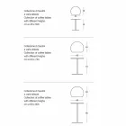 Moderní designový barevný kovový zahradní konferenční stolek ve 3 velikostech - Cettina Viadurini