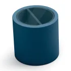 Zahradní konferenční stolek z polyetylenu s nádobou Vyrobeno v Itálii - Stracco Viadurini