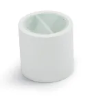 Zahradní konferenční stolek z polyetylenu s nádobou Vyrobeno v Itálii - Stracco Viadurini