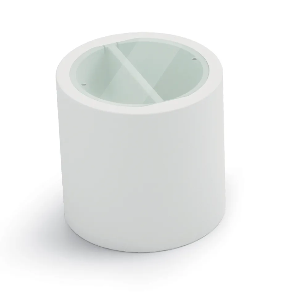 Zahradní konferenční stolek z polyetylenu s nádobou Vyrobeno v Itálii - Stracco Viadurini