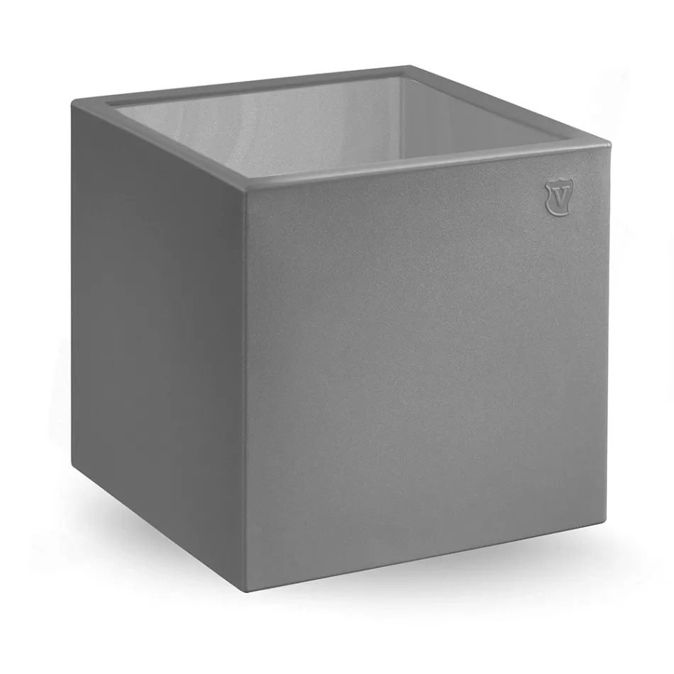 Square Garden konferenční stolek z barevného polyetylenu Made in Italy - Noemi Viadurini