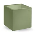 Square Garden konferenční stolek z barevného polyetylenu Made in Italy - Noemi Viadurini