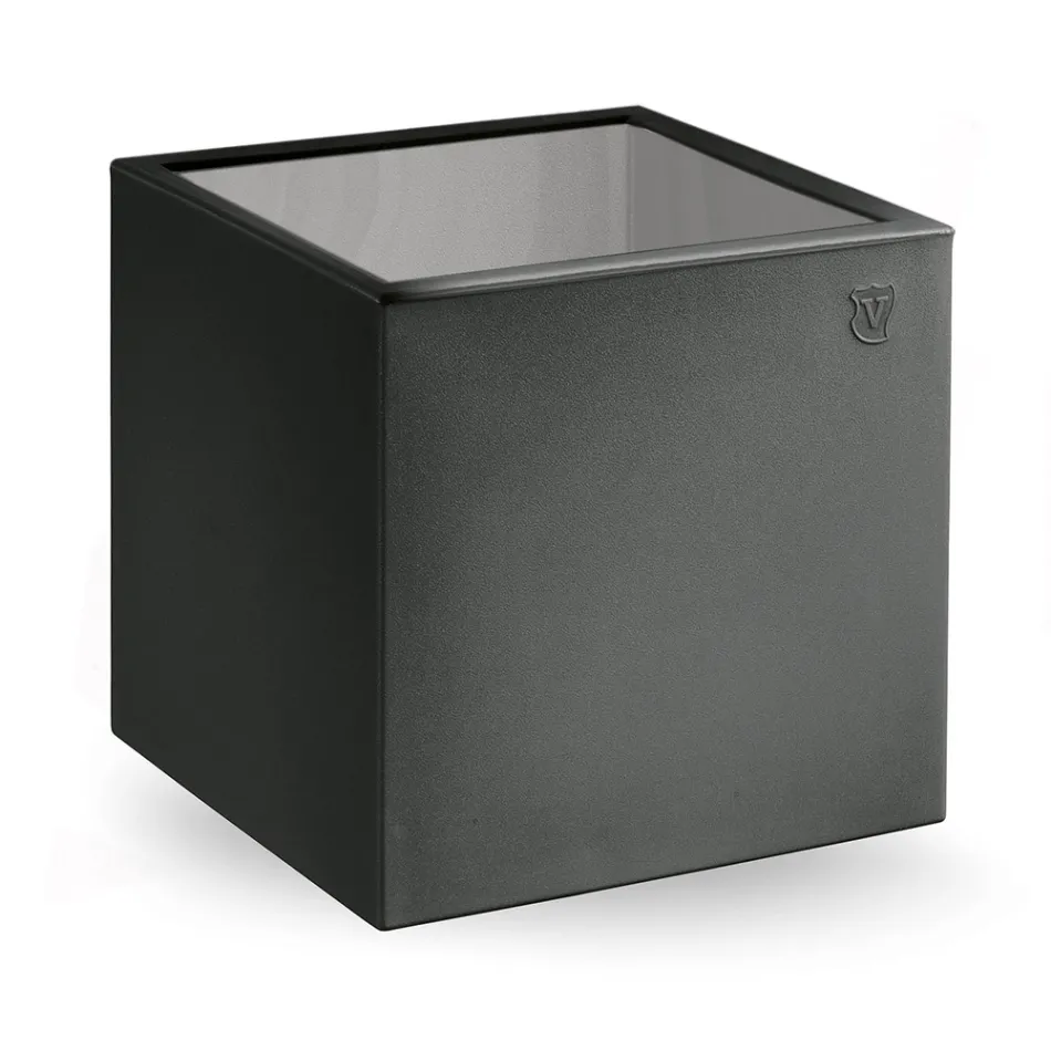 Square Garden konferenční stolek z barevného polyetylenu Made in Italy - Noemi Viadurini