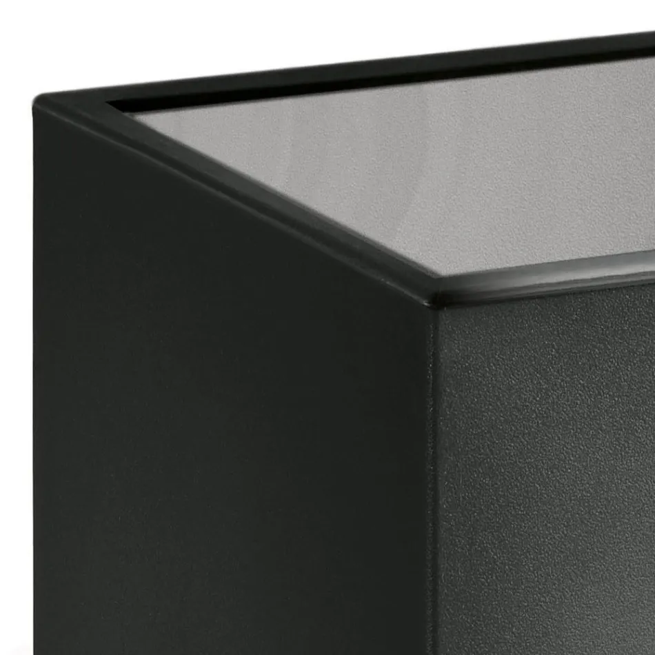 Square Garden konferenční stolek z barevného polyetylenu Made in Italy - Noemi Viadurini