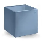 Square Garden konferenční stolek z barevného polyetylenu Made in Italy - Noemi Viadurini