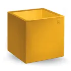 Square Garden konferenční stolek z barevného polyetylenu Made in Italy - Noemi Viadurini