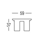 Kulatý zahradní konferenční stolek z HPL a polyetylenu vyrobený v Itálii - Freccia Viadurini